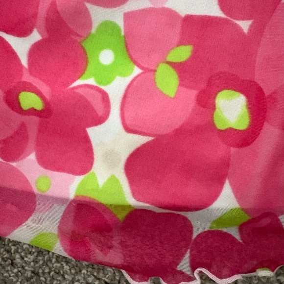 Jessie Girl Pink Floral Full Length Maxi Dress Girl's Size 10 - Picture 5 of 8